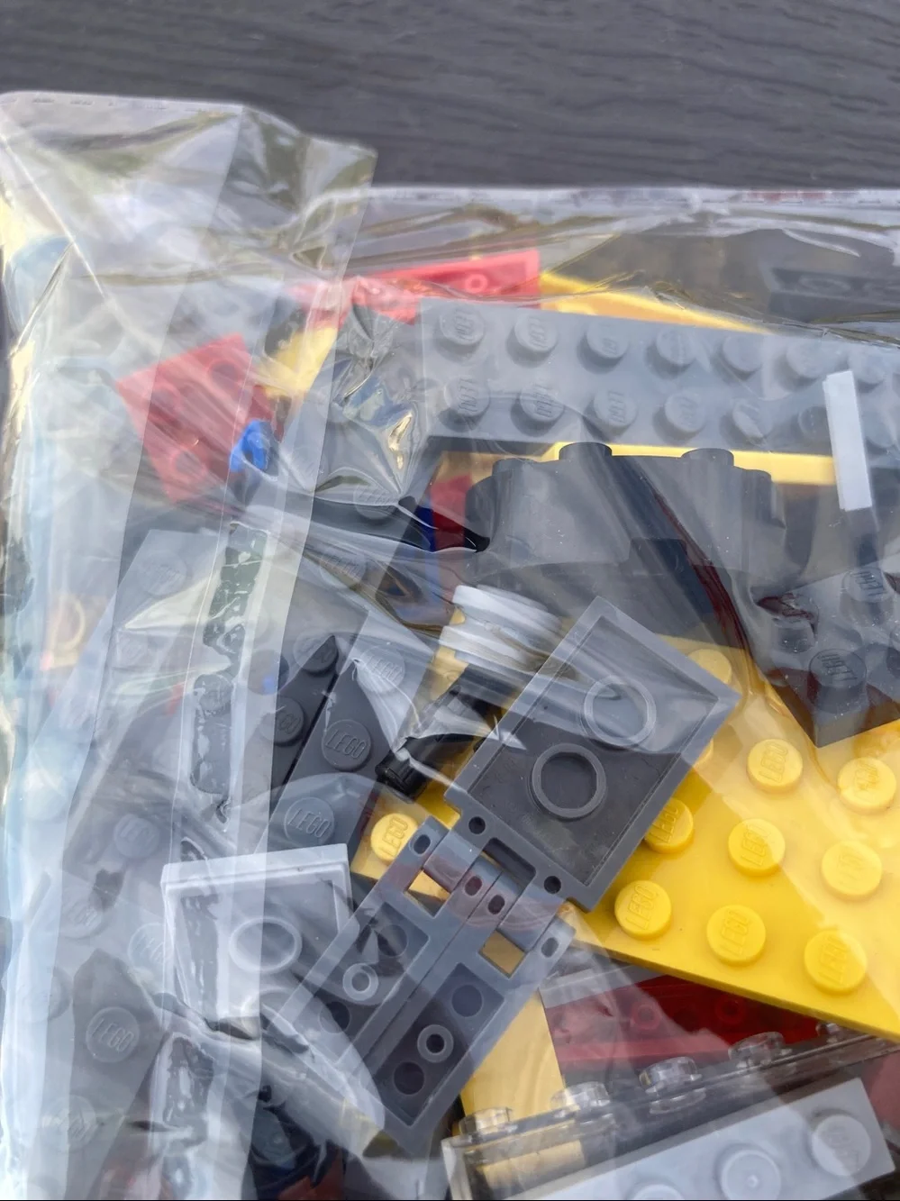 Lego pieces Various colors sizes quart size bag